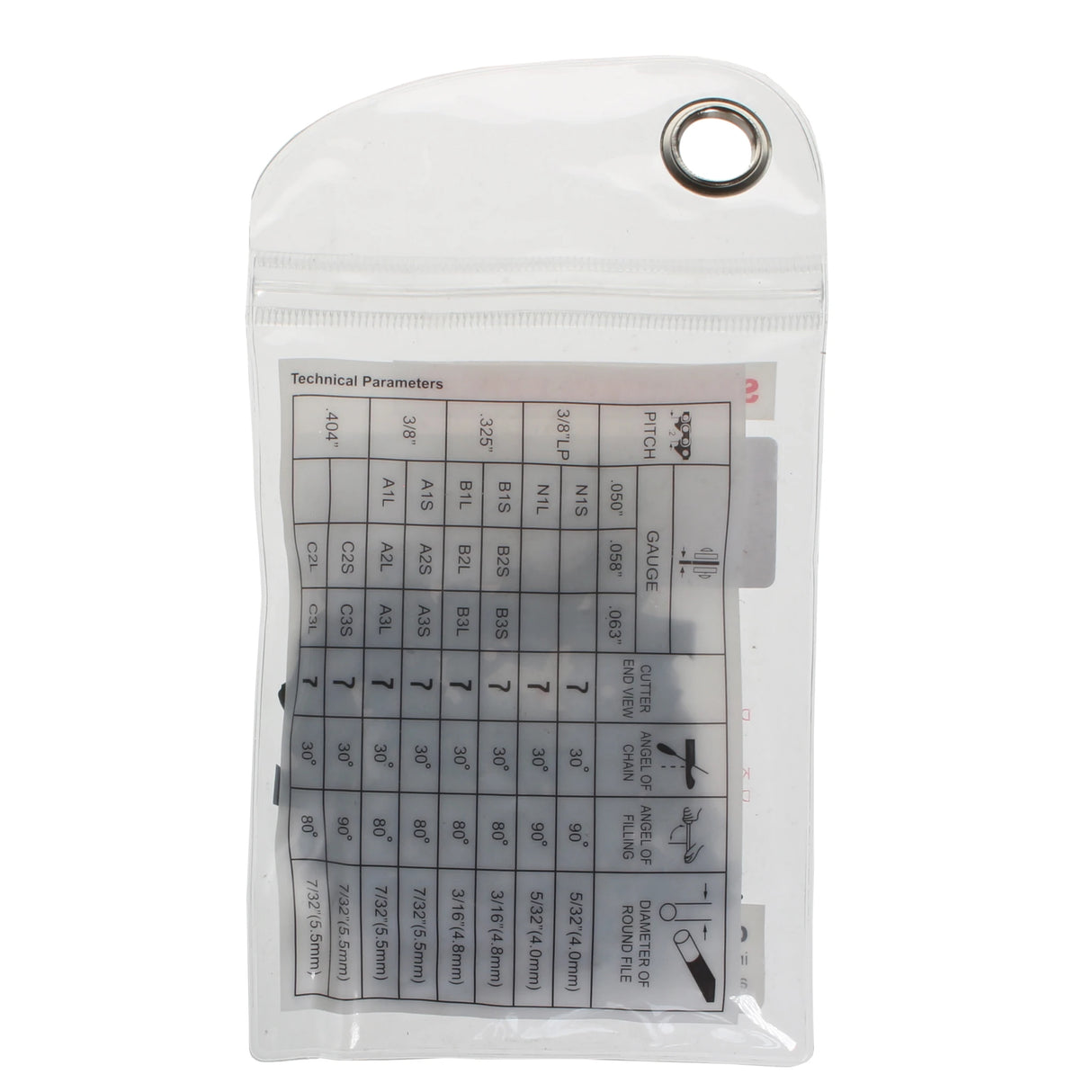 14" Chainsaw Chain Loop – 3/8" Low Profile (LP) – .050 Gauge – Fits Bosch, Echo, Makita, Husqvarna, Ryobi, McCulloch & More