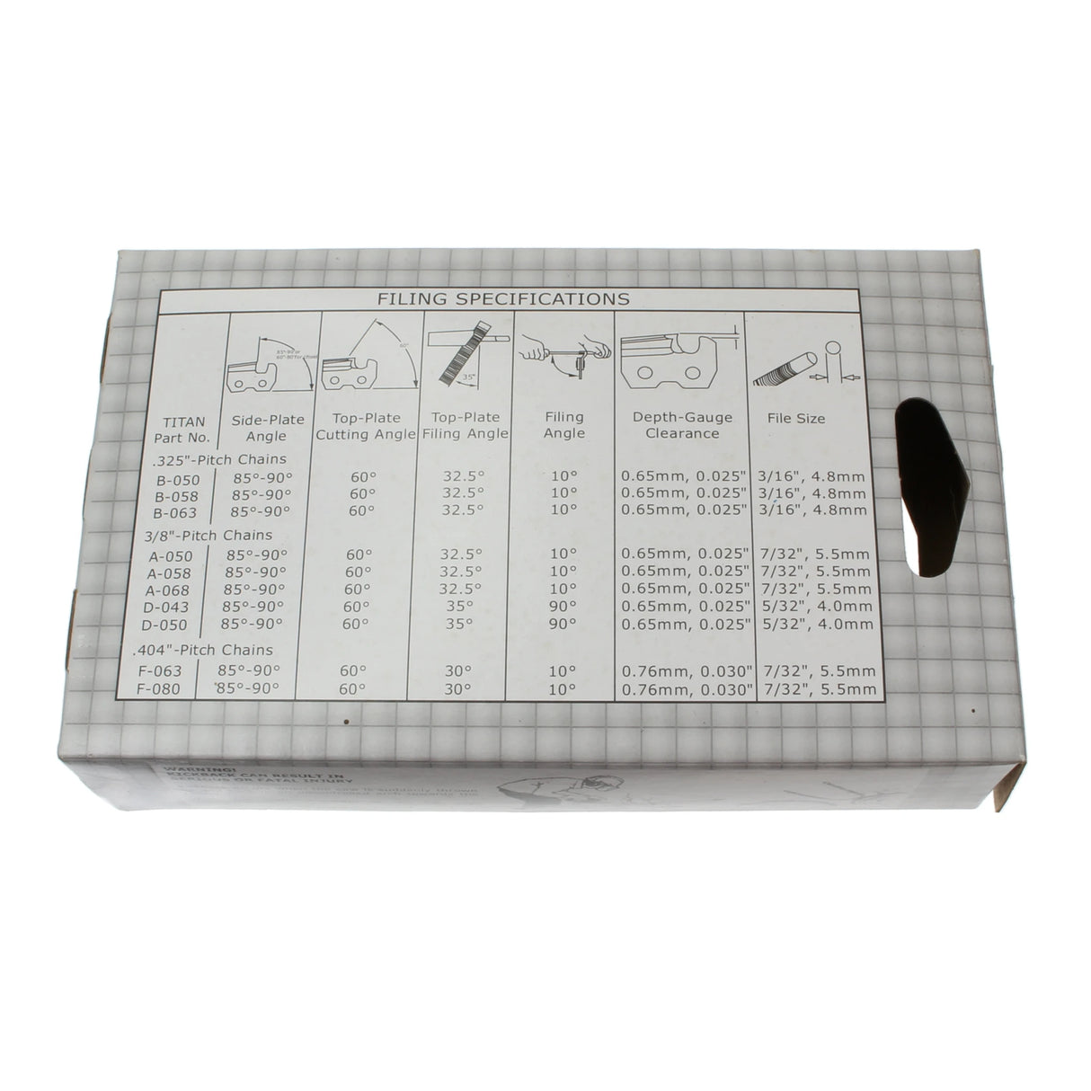 3/8" Low Profile (LP) – .043 Gauge – 72 Drive Links Chainsaw Chain Loop