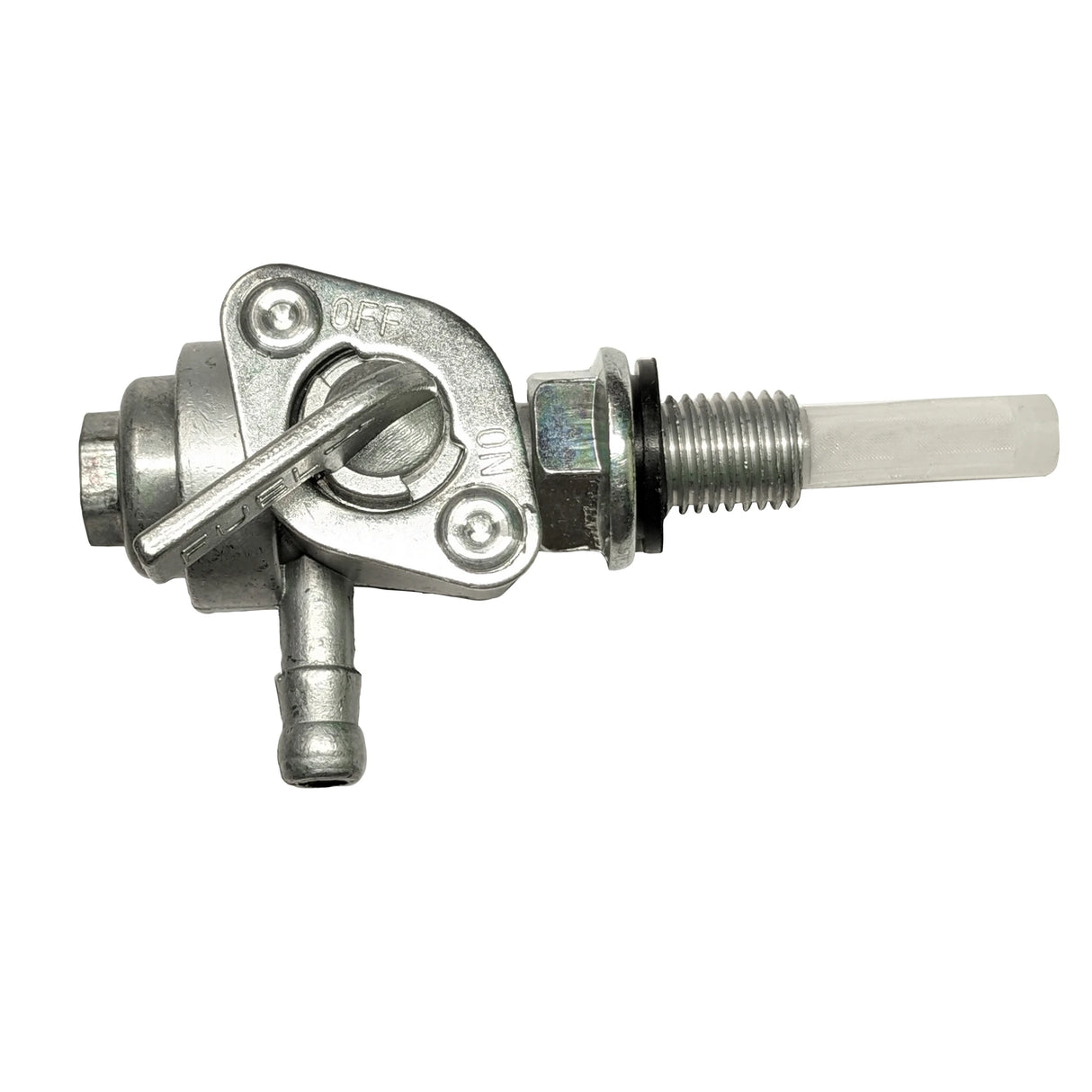 Metal On/Off Fuel Tap (M10 x 1.25 Thread 6mm Pipe) Suits Honda GX120 GX140 GX160 GX200
