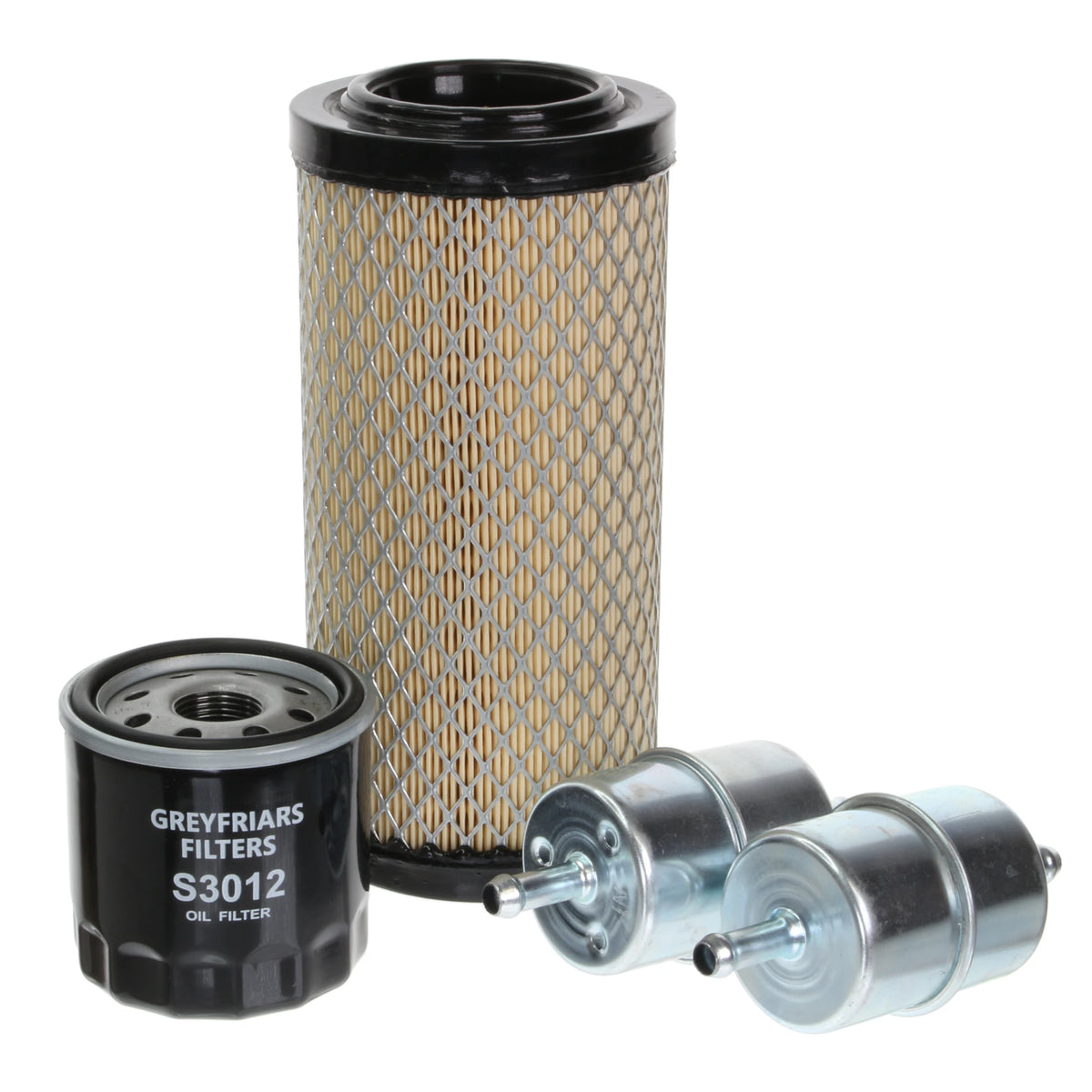 Filter - Set passend für Kubota GR1600 GR2100 GR2120 Ölfilter, Luftfilter, Kraftstofffilter, Hydraulikfilter