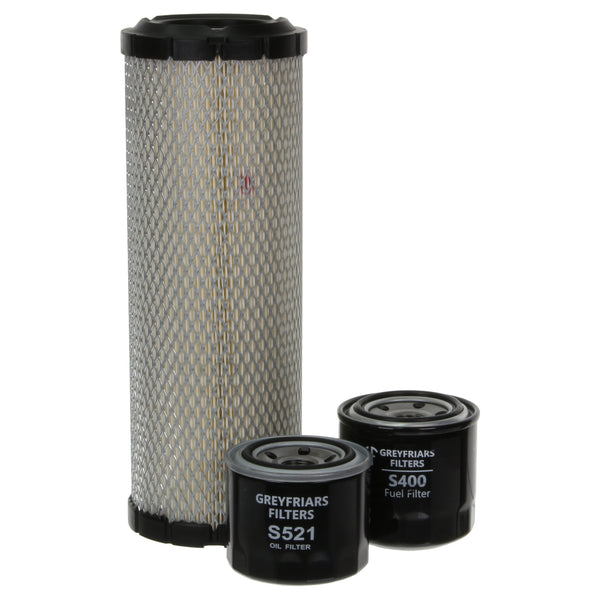 Filter Service Kit for Ausa T 144 H TAURULIFT Telehandler | Engine: Kubota V1505 | Years: 1/2012 Onwards