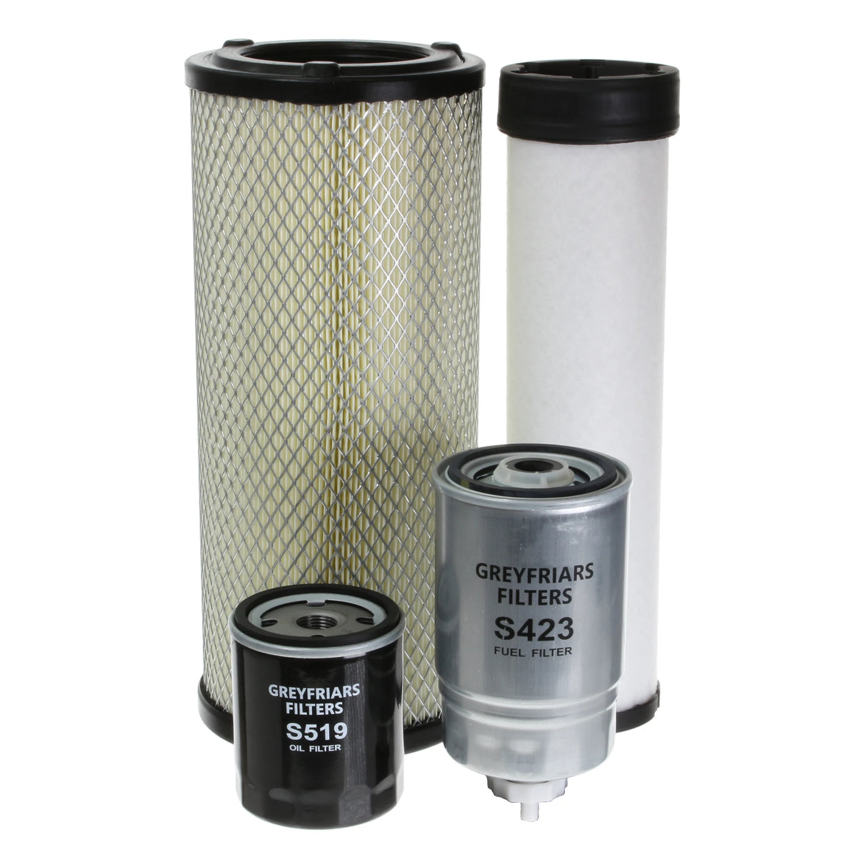 Filter Service Kit for New Holland W 80 TC Charger | Engine: Deutz BF 4 M 2011