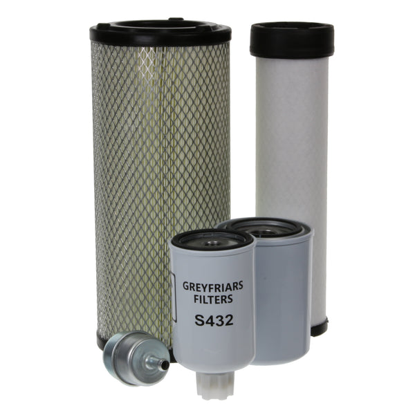 Filter Service Kit for Case 40 XT Mini Loader | Engine: Case