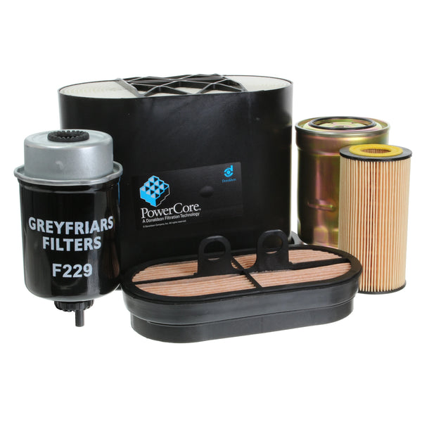 Filter Service Kit for JCB 409 T4 Charger | Engine: Kohler KDI 2504 TCR | Years: 01/2015 Onwards