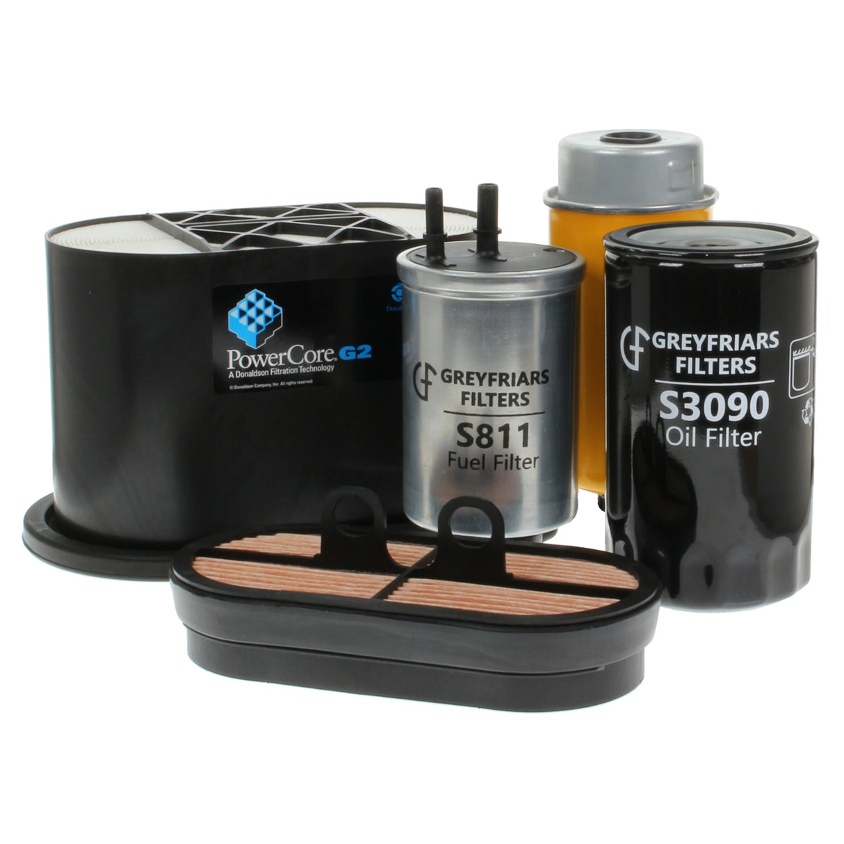 Filter Service Kit for JCB 531-70 AGRI Telehandler | Engine: JCB 444TA4-81L1 | Years: 01/2015 Onwards