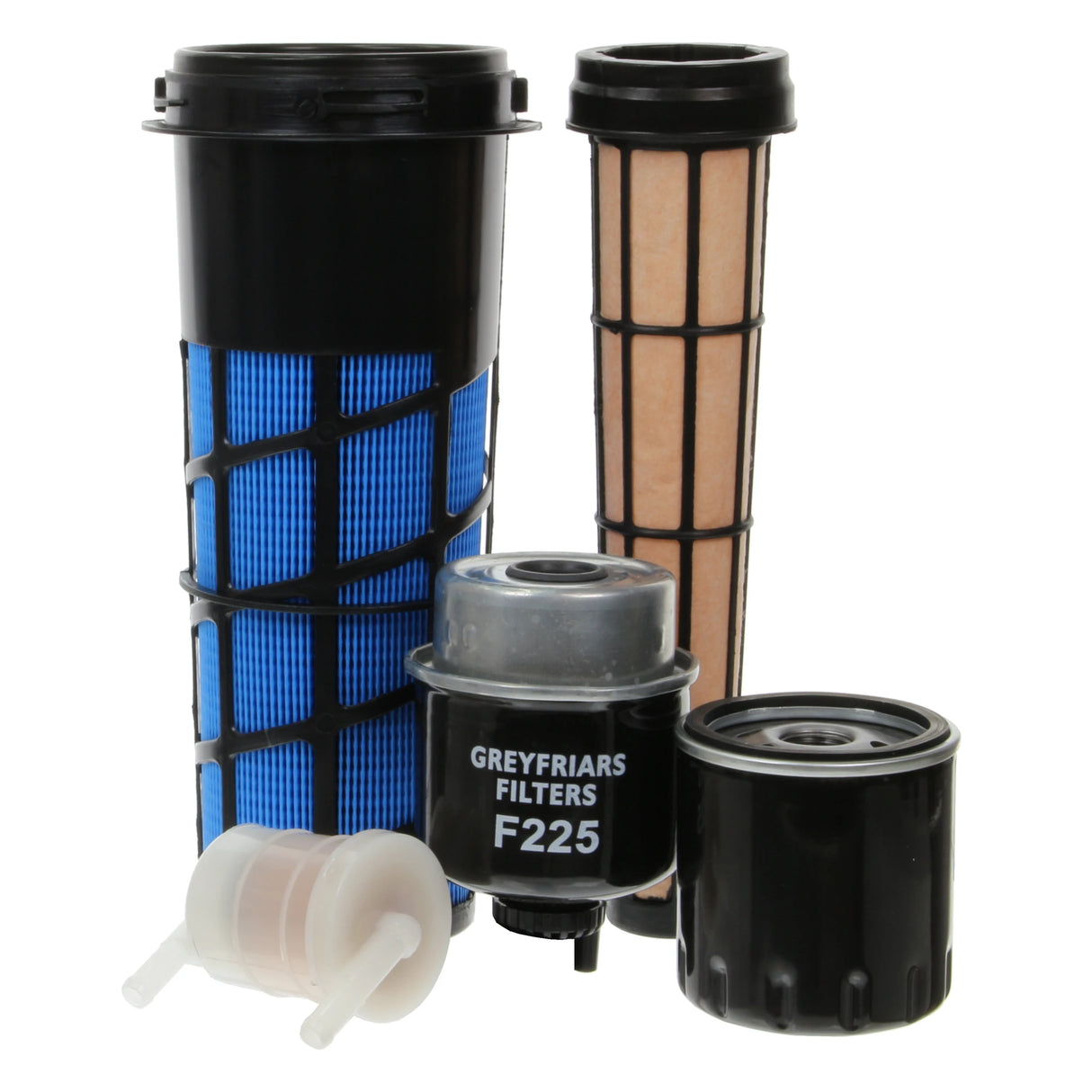 Filter Service Kit for JCB 8035 Mini Excavator | Engine: Perkins | Years: 01/2007 Onwards