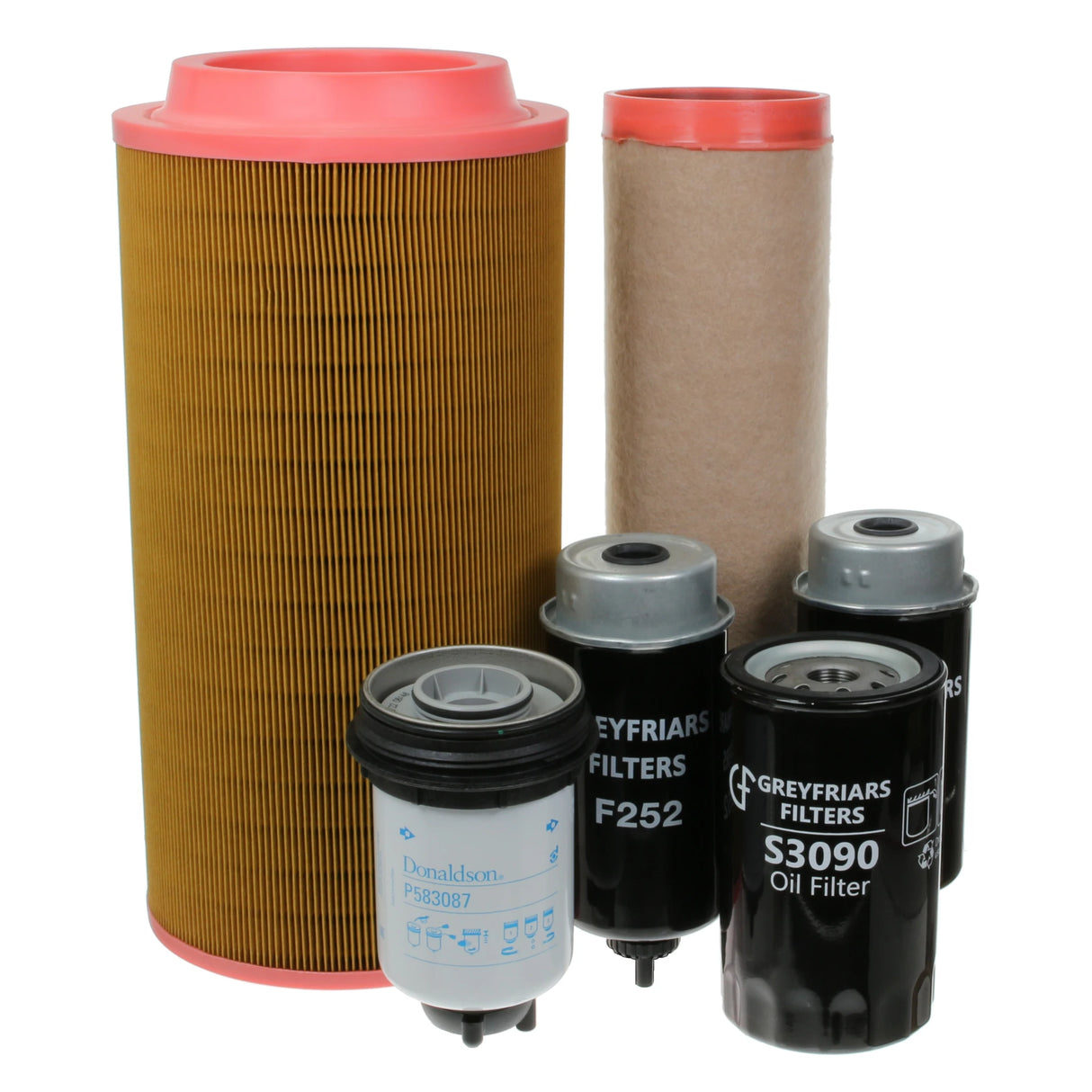 Filter Service Kit for JCB JS 210 LC TIV Excavator | Engine: JCB 448TA4I | Years: 01/2013 Onwards