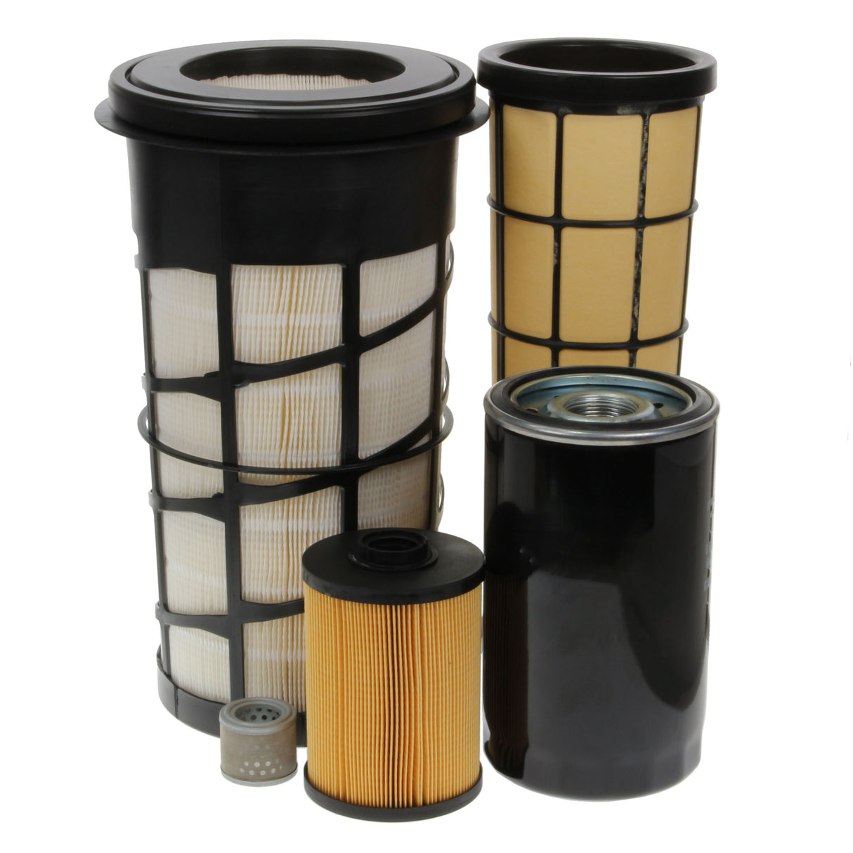 Filter Service Kit for Kobelco SK 140 SRLC-5 Excavator | Engine: Isuzu AR-4JJ1XASK-01 (106HP/78KW)