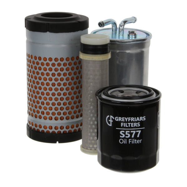 Filter Service Kit for Kubota KX 36-2 ALPHA Mini Excavator | Engine: Kubota | Serial No's: 58052 Onwards