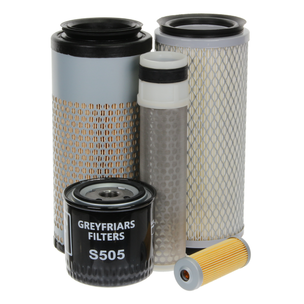 Filter Service Kit for Kubota STV 32 Tractor | Engine: Kubota D 1503-MEU1