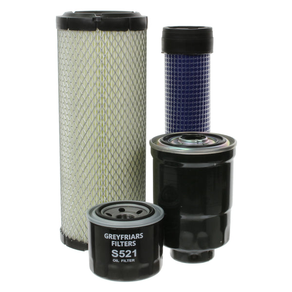 Filter Service Kit for New Holland 35 WORKMASTER Tractor | Engine: Diesel (32HP/24KW) | Years: 01/2013 Onwards
