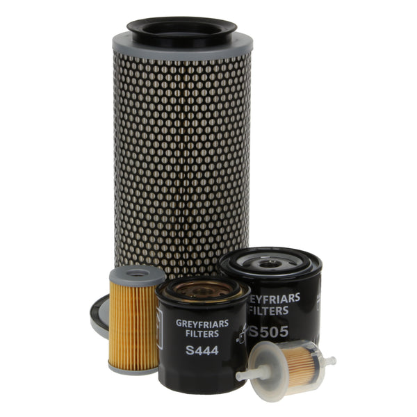 Filter Service Kit for Ransomes COMMANDER 3520 Lawnmower | Engine: Kubota V2203