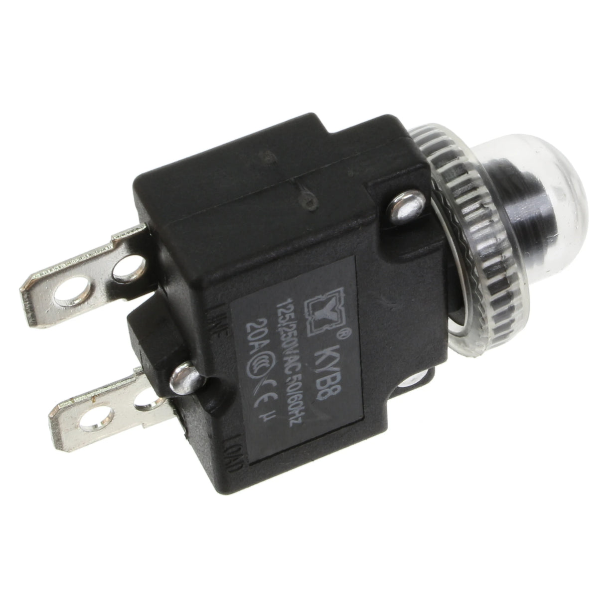 20A Circuit Breaker Thermal Overload Switch (125V / 250V)