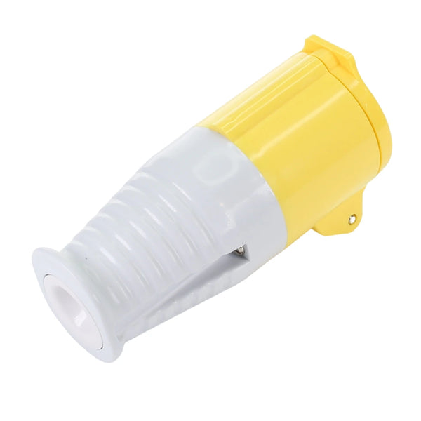 110V 16 Amp (Yellow) Coupler Trailer Socket