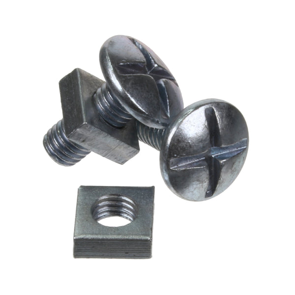 8mm Flat Head Roofing Nut / Bolt 100