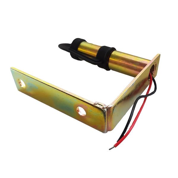 Twin Side Fixing Flashing Beacon Spigot / Din Mount (90 degree)
