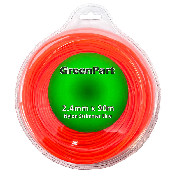 2.4mm x 90M Round Strimmer Line