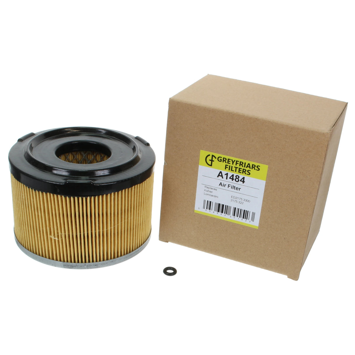 Air Filter fits Lombardini & Kohler KD15 440 127mm dia