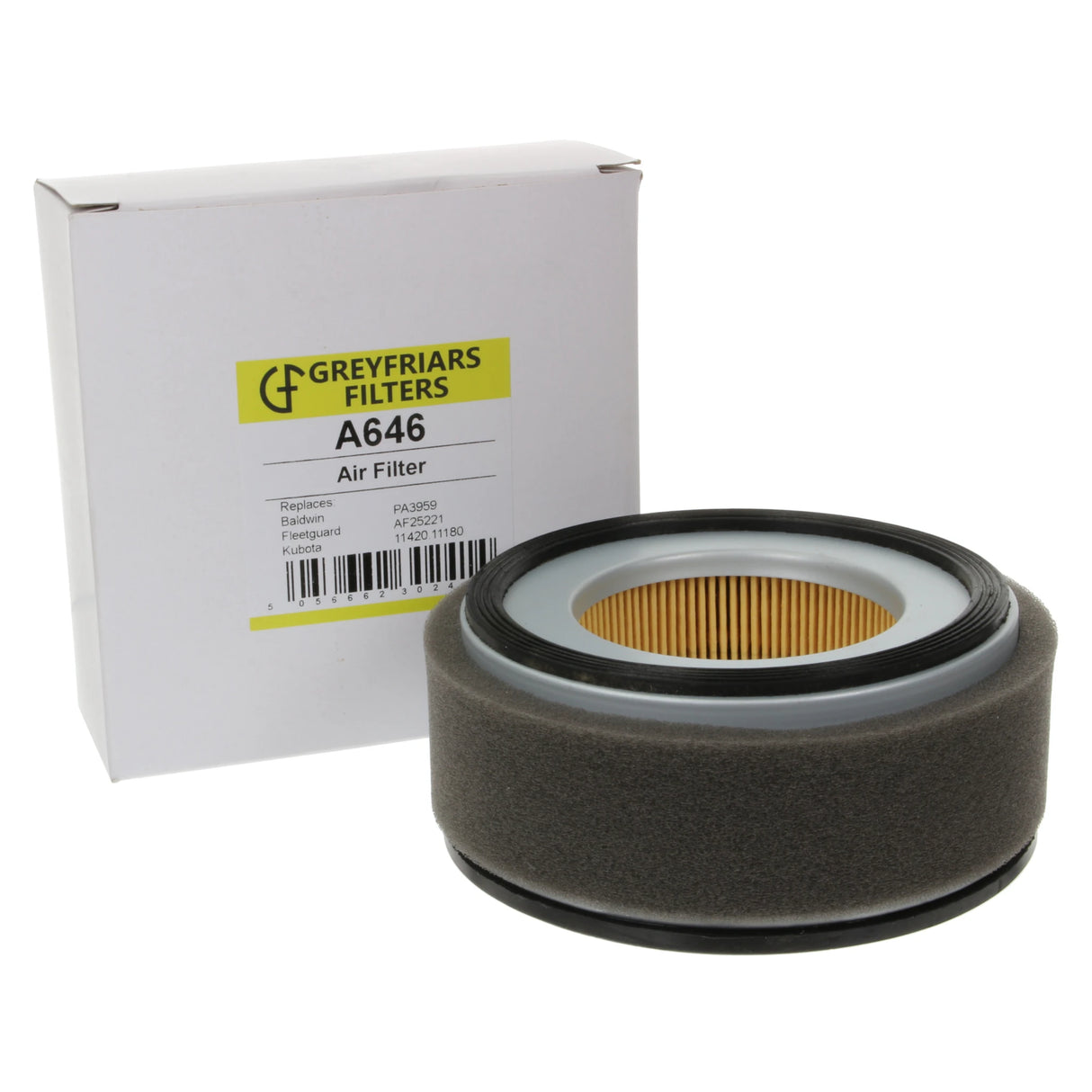 Air Filter fits Kubota OC60-E OC95-E KH31 KH35 KH36 KH50 KH51 KH55 & more