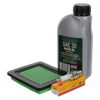 Service Kit fits Honda HRX537 HRX476 Lawnmower (Air Filter, NGK Spark Plug, Oil) thumbnail 1