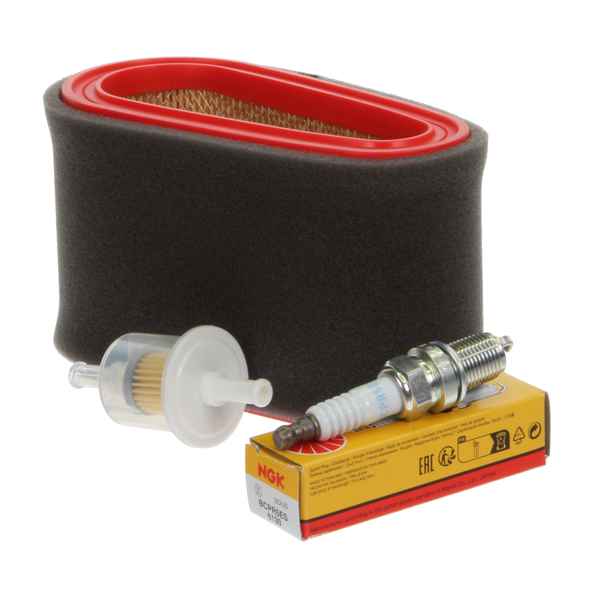 Service Kit fits Mountfield 1538M-SD 1538H-SD 1543H-SD (Air & Fuel Filter, NGK Plug)