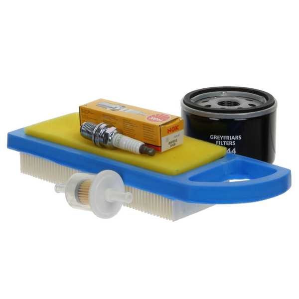 Service Kit fits John Deere LR175 Lawnmower (Air, Fuel, Oil Filter & NGK Spark Plug)