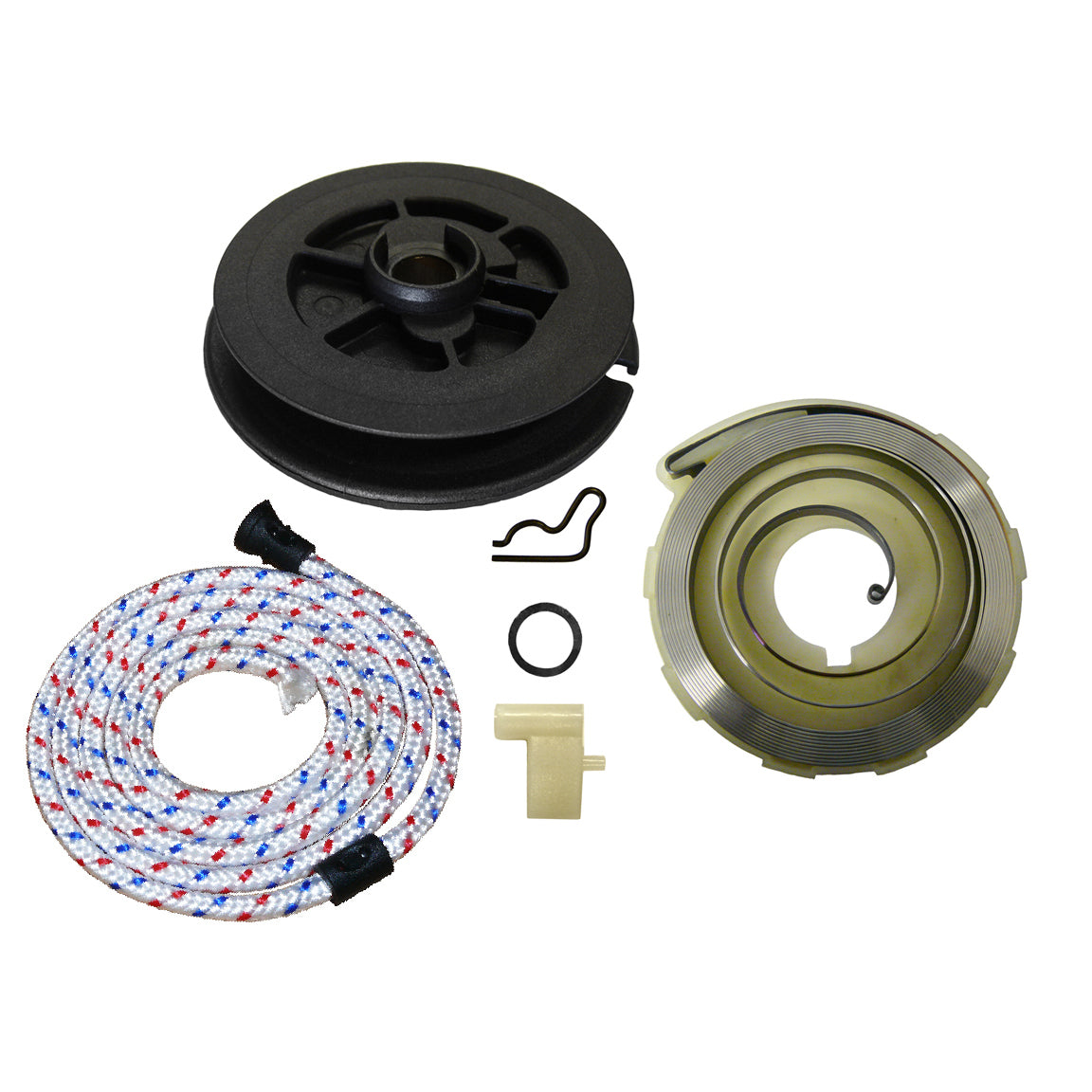 Stihl TS410 TS420 Recoil Pulley Kit (Old Type) - Pulley, Pawl Kit, Recoil Spring, Rope