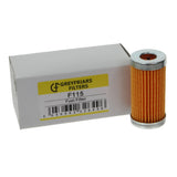 Fuel Filter fits Iseki, Mitsubishi, New Holland. Replaces PF7545