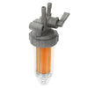 Inline Fuel Assmebly with 8mm Tails & Stop Tap fits Kubota, Yanmar thumbnail 2