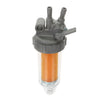 Inline Fuel Assmebly with 8mm Tails & Stop Tap fits Kubota, Yanmar thumbnail 1
