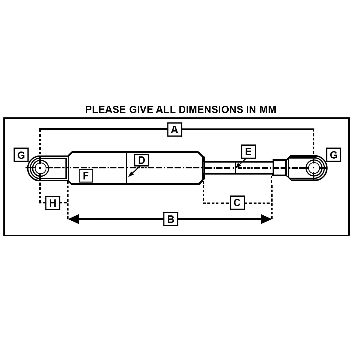 Gas Strut - GS3167