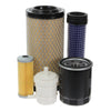 Yanmar SV08, SV08-1 Air Oil Fuel Filter Kit with Inner Air thumbnail 1
