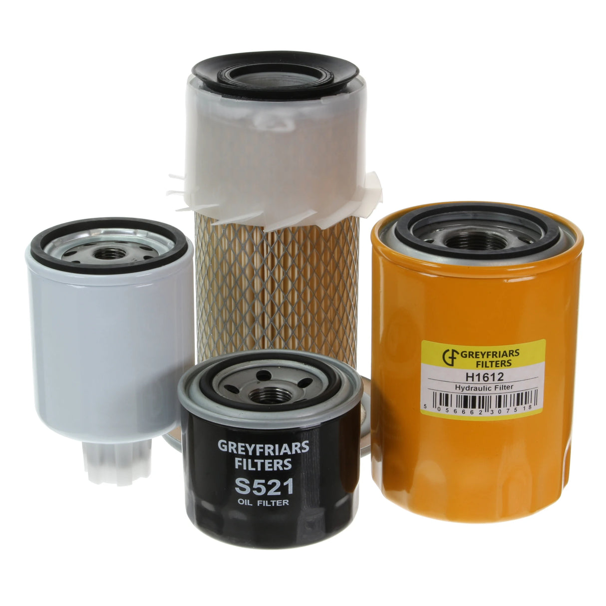 Bobcat X320 Filter Service Kit - Air, Fuel, Oil and Hydraulic Filters