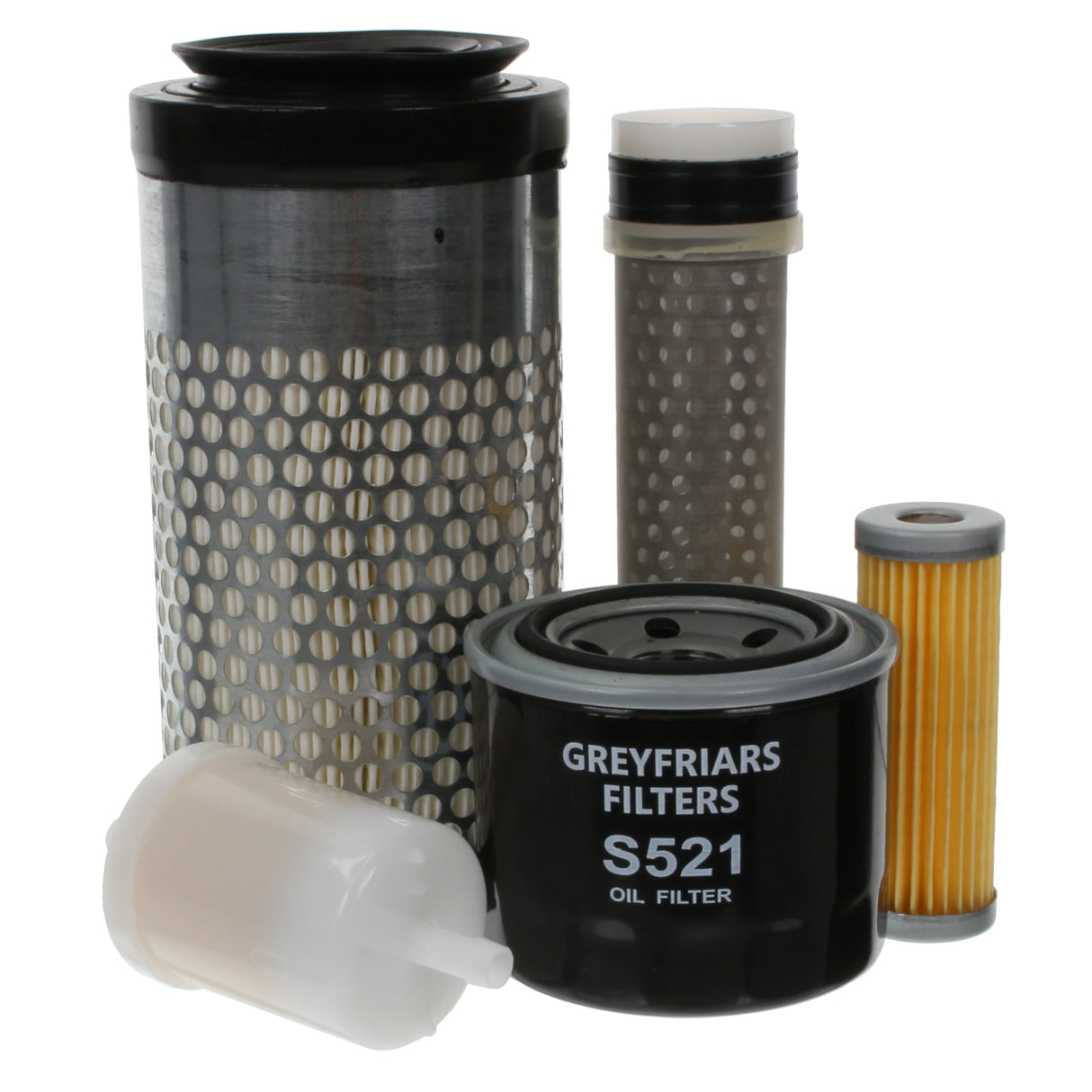 Kubota U10, U10-3 Service Kit - Air, Oil, Fuel Filters