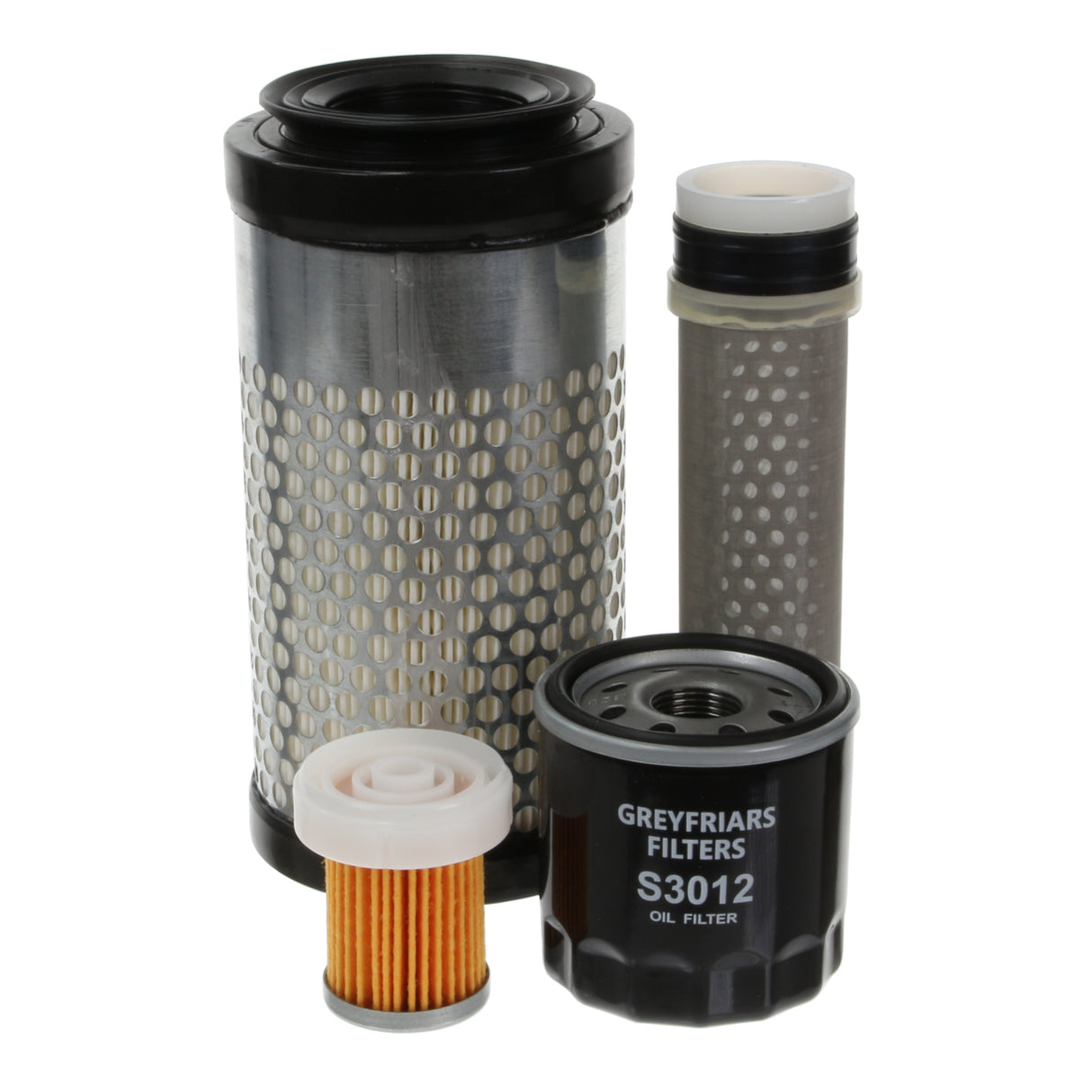 Kubota B1410 Filter Service Kit Air, Oil, Fuel Filters K0033