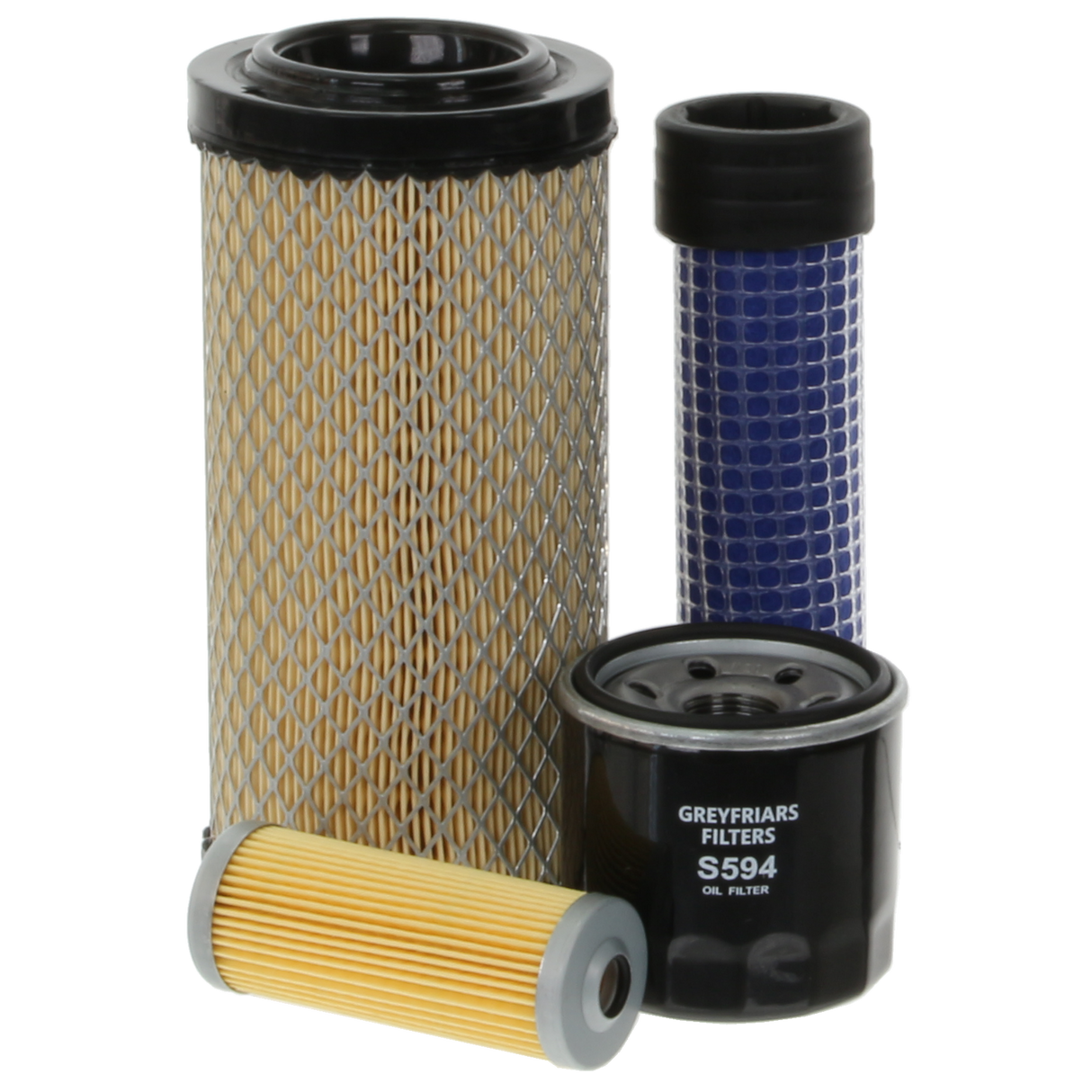 Thwaites 1 Ton Yanmar Mach 201 & 202 Filter Kit