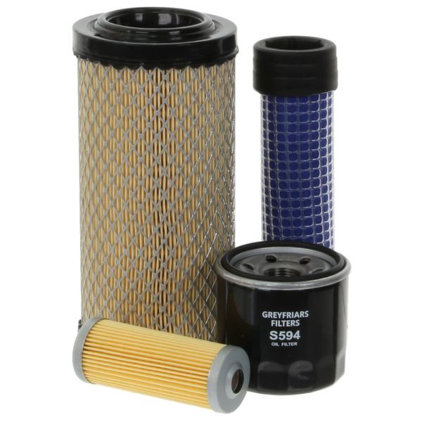 Thwaites 1 Ton Yanmar Mach 201 & 202 Filter Kit