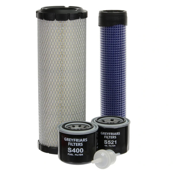 Benford Terex HD1000 Kubota Engine Filter Kit