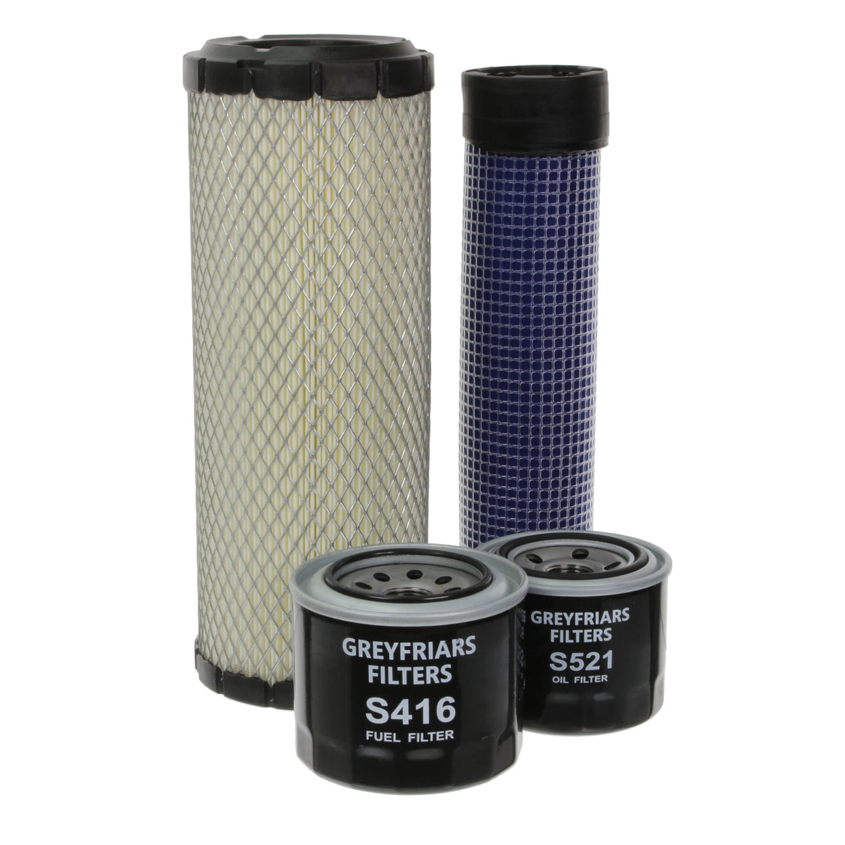 Thwaites 1.5 Ton - Yanmar Mach 378 Filter Kit