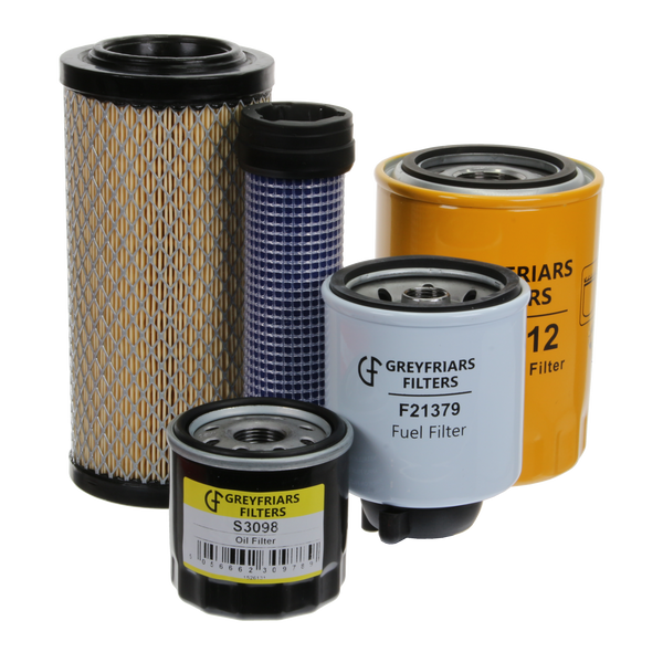Filter Kit Fits Bobcat E08, E10, E10Z, E14, E16 | Engine: Kubota D722 | Years: 2017 - 2024