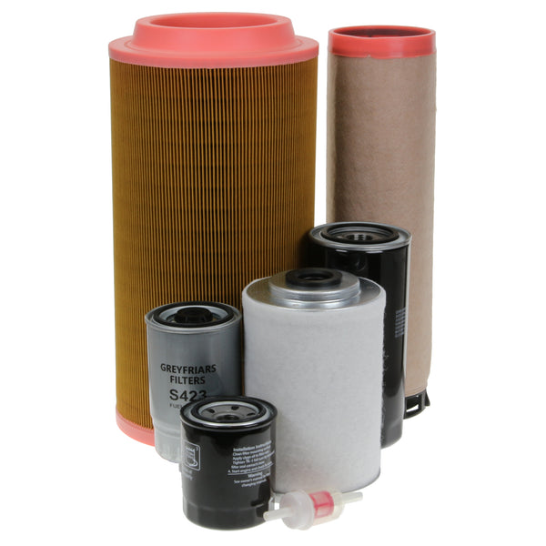 Filter Service Kit for Atlas Copco XAS 87 KD Compressor | Engine: Kubota V 1505-T | Years: 1/2009 Onwards