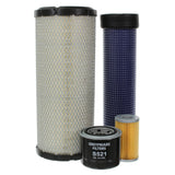 Filter Service Kit for Ausa 2044 Mini Loader | Engine: Yanmar 4 TNE 84 | Years: Upto 1/2005