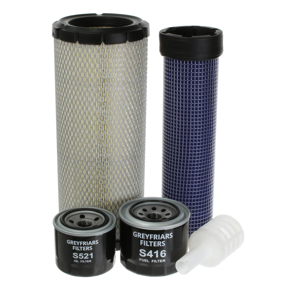 Filter Service Kit for Yanmar VIO 75-A Mini Excavator | Engine: Yanmar 4TNE98-XBV