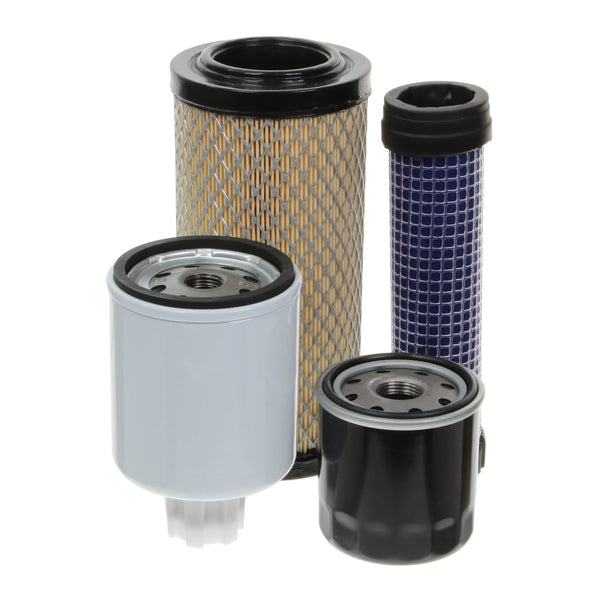 Filter Service Kit for Bobcat E 20 Mini Excavator | Engine: Kubota D 722 | Years: 1/2015 Onwards