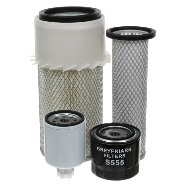 Filter Service Kit for Bobcat S 160 Mini Loader | Engine: Kubota | Years: 1/2005 Onwards | Serial No's: 11001 Onwards