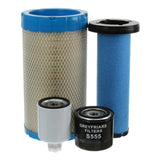 Filter Service Kit for Bobcat S 250 TIER 3 Mini Loader | Engine: Kubota | Years: 1/2010 Onwards | Serial No's: 11001 Onwards