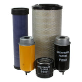 Filter Service Kit for Bomag BF 300 P-2 S 340-2 TV Paver | Engine: Kubota V3307DI-T Diesel | Serial No's: 821891181001 - 821891181051