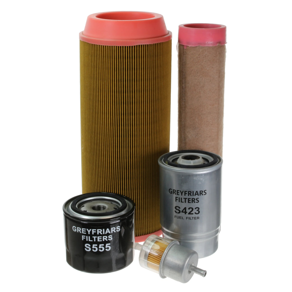 Filter Service Kit for Bomag BW 100 AC-4 Compactor | Engine: Kubota D1703-M Diesel | Serial No's: 101880071001 - 101880079999