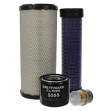 Filter Service Kit for Bomag BW 120 AC-5 Compactor | Engine: Kubota D1803 | Serial No's: 101880581001 - 101880589999