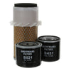 Filter Service Kit for Ransomes T 23 D 4X4 Lawnmower | Engine: Kubota D 905 thumbnail 1
